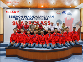 Sharp Indonesia Perkuat Pendidikan Vokasi, Siapkan TalentaIndustri Masa Depan melalui Program Sharp Class