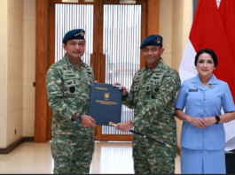 Danlanud Sultan Hasanuddin Resmi Sandang Pangkat Marsekal Pertama