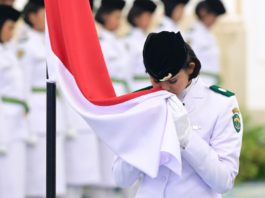Panglima TNI Hadiri Pengukuhan Paskibraka Tingkat Pusat Tahun 2026