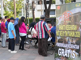 Sambut HUT ke-81 TNI, Bhakti Kesehatan TNI Layani Masyarakat di Jakarta