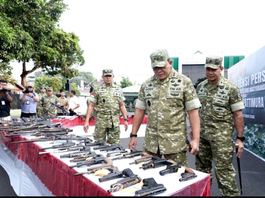 75 Senjata Diserahkan Sukarela, TNI Kedepankan Pendekatan Humanis